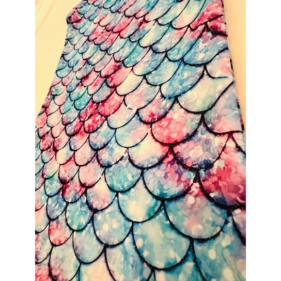 Gymnastics Leotard Size 4 Mermaid Dance Unitard - Picture 3 of 4